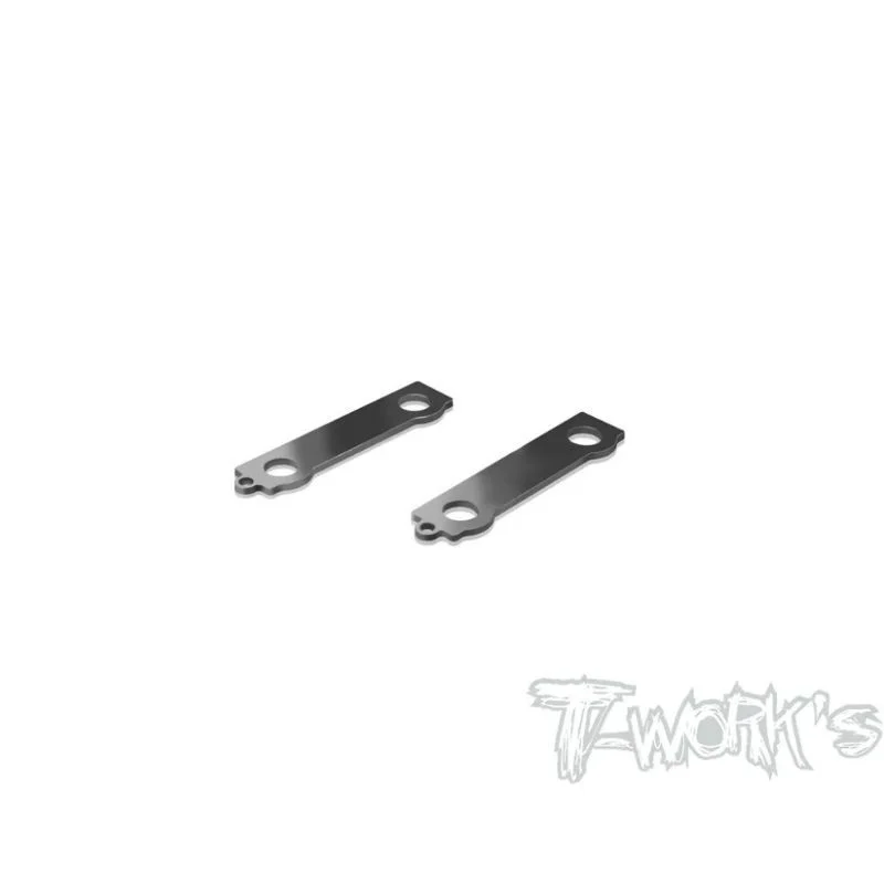 Original TO-354-Q Stainless Steel Middle Gear Lower Block Spacer 1.0mm ( For Kyosho MP11 ) Rc Tool