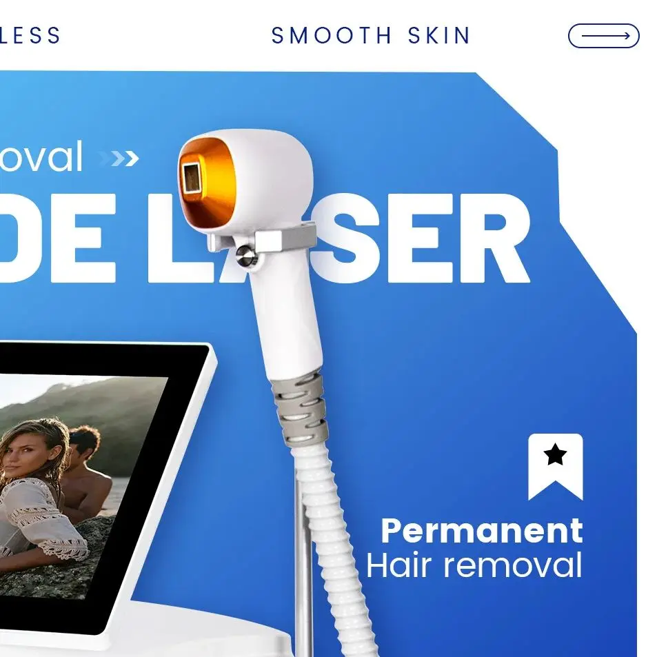 

Лазерный диодный эпилятор 4000 Вт для удаления волос, холодный, с функцией перманентного удаления волос, аппарат для лазерной эпиляции