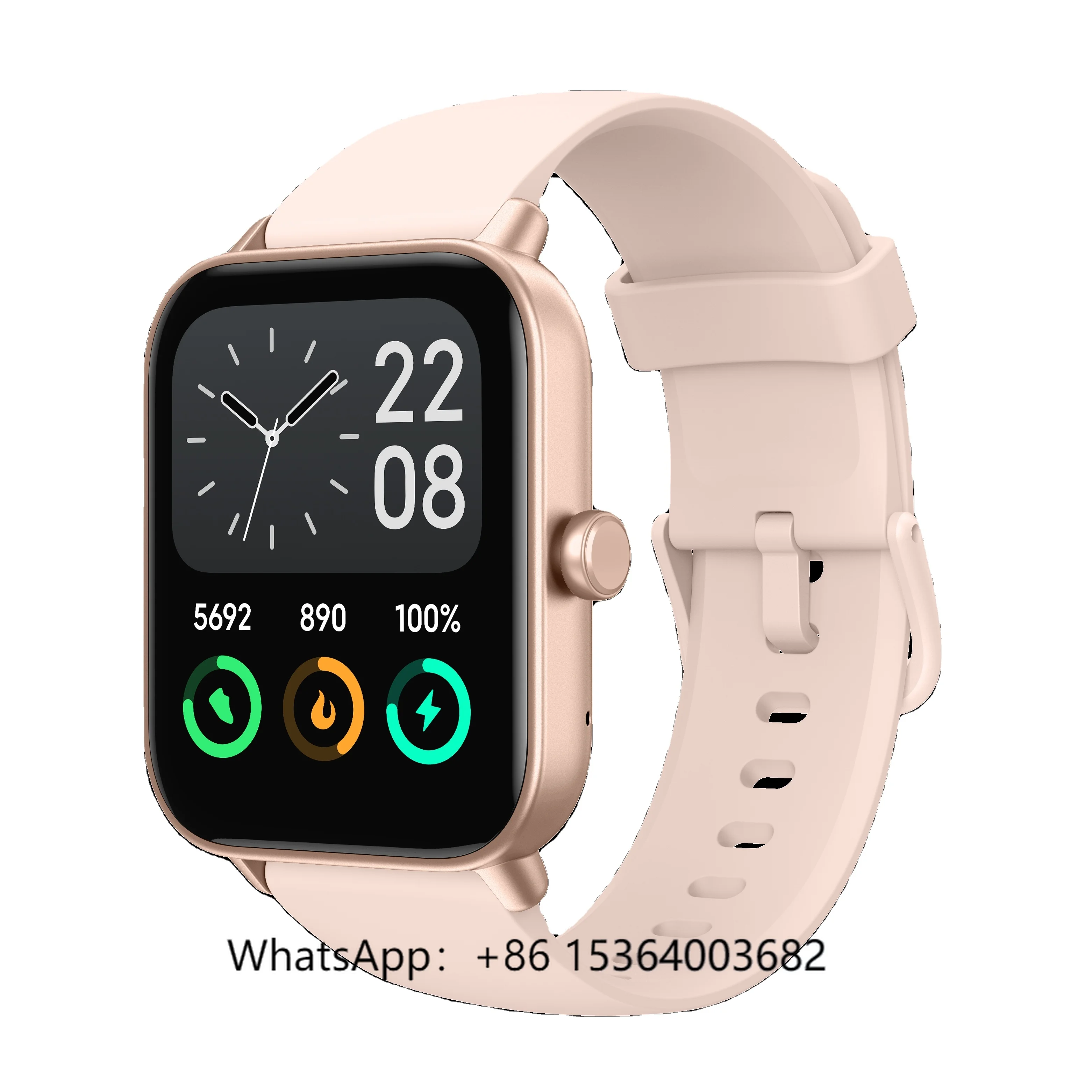 

TJXL-IDW19 Alexa Smart Watch 1.8" Dial Call Heart Rate BO Monitor Reloj Inteligente 100+ Sport Modes IP68 Waterproof Smartwatch
