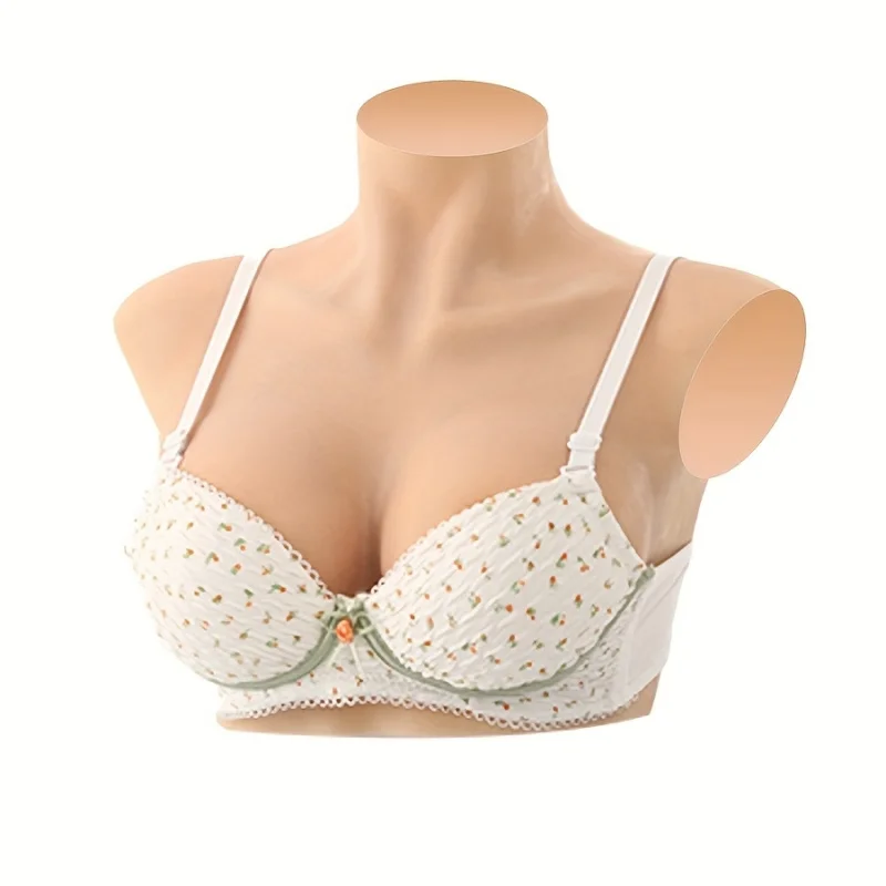 Silicone Breast Pads And Fake Bras, Suitable for Transgender Individuals And Performers, C-G Cup, Transgender Drag Queen Shemale