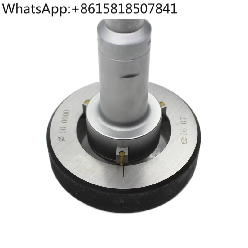 Volume Three-claw inner diameter micrometer, three-point inner diameter micrometer, with ring gauge, aperture differential card