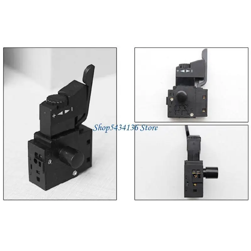 H7ED Lock On Drill Speed Control Trigger Button Switch with Positive Negative Durable