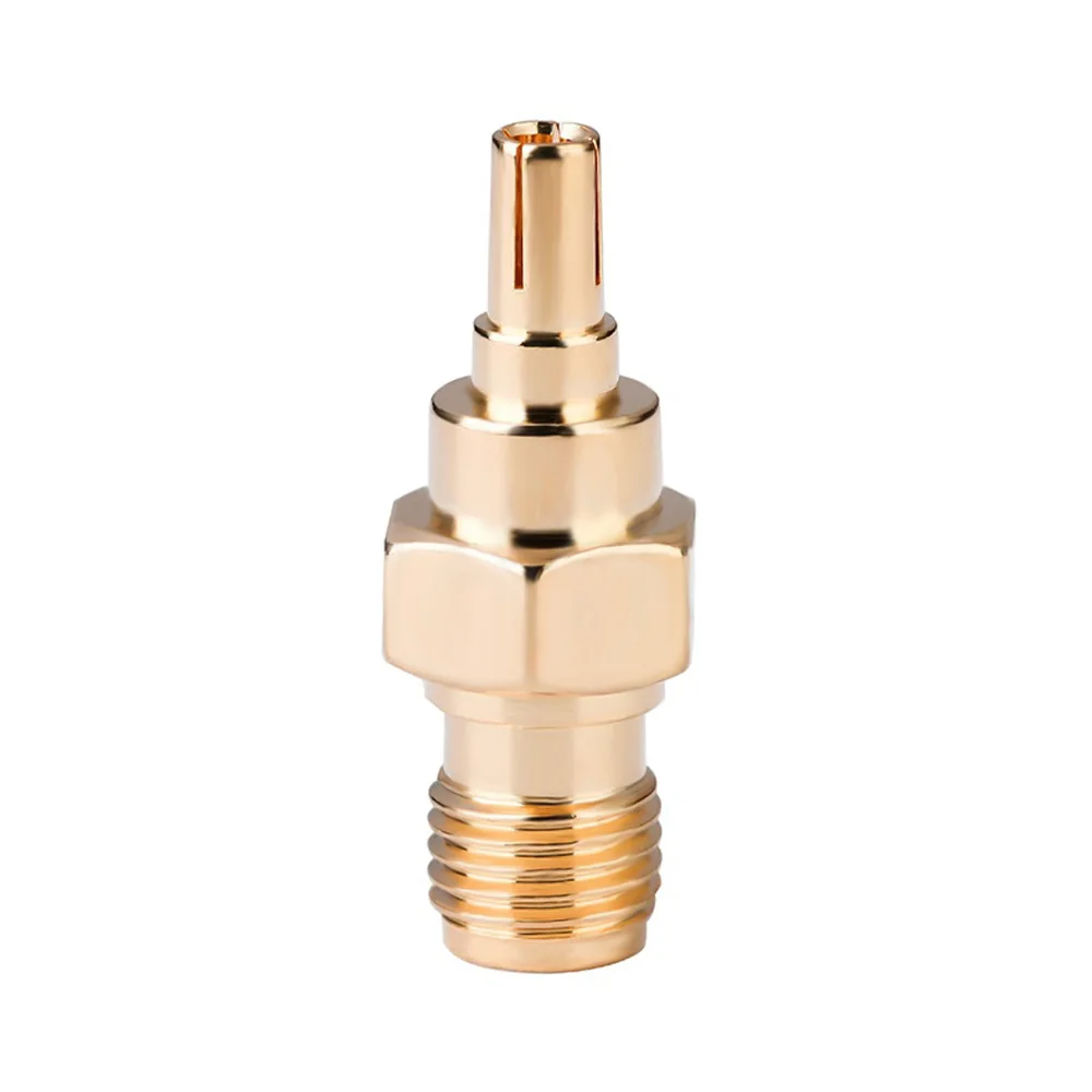 Musical Sound SMA Male Plug Crimp RF Connector Straight for Coax Cable 1/6/24/50/100 Pieces SMA Male Coaxial RF Connector