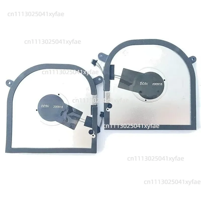 DC5V Laptop CPU GPU Cooling Fan Replacement, Compatible with XPS17 9700 9710 9720 Precision 5750 5760 Discrete Graphics