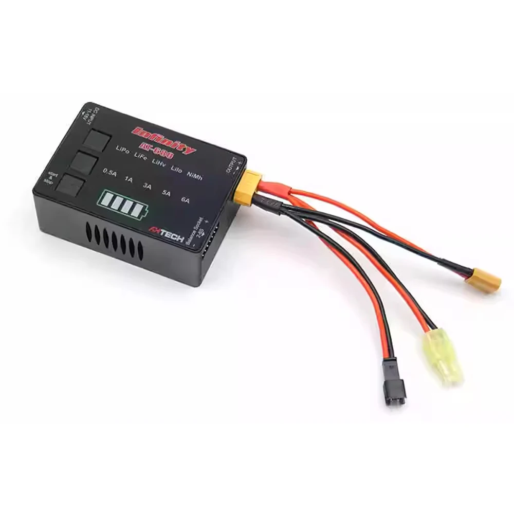 Model Aircraft Battery Charger for Infinity AT680 Lithium Battery Balanced Charger with 80W Power