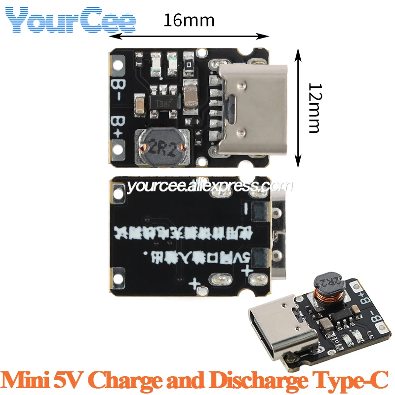 10pcs/1pc MH-CD42 CD42 DC 5V 2.1A Mobile Power Diy Module 3.7/4.2V Charge/Discharge(boost)/battery protection/indicator Board