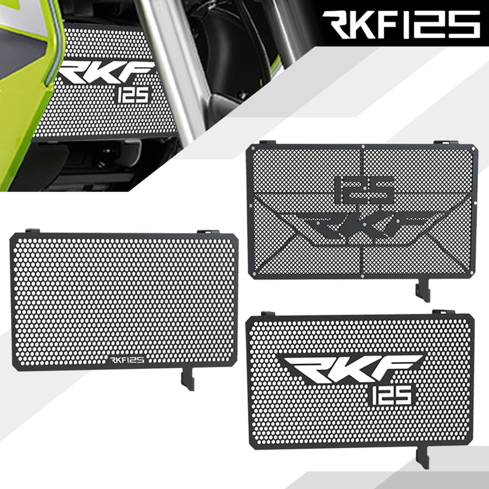 

Motorcycle RKF125 Accessories Radiator Guard Grille Grill Cooler Cooling Cover Protection For Keeway RKF 125 2018-2022 2023 2024