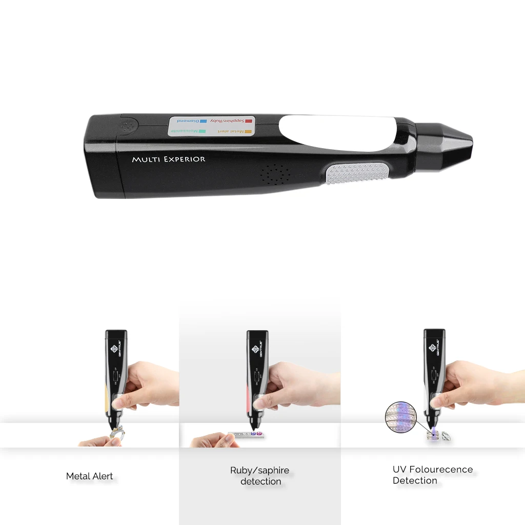 Professional Diamond Tester Distinguishes Diamonds & Moissanite with Light-Indicator Results