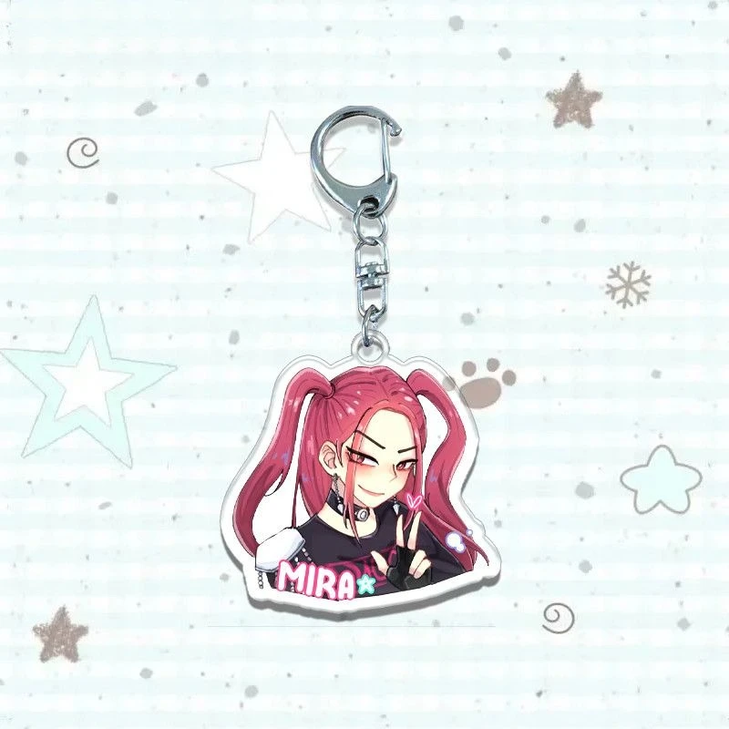 Kpop アニメ悪魔ハンターコスプレアクセサリーキーホルダールミゾーイジヌミラキーホルダーバッグチャーム装飾男の子女の子の誕生日プレゼント