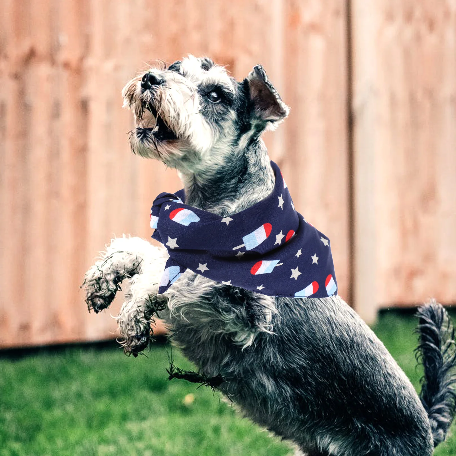 

Pet Bib Cotton Dog Bandanas Scarf Neckerchief Accessories for Small Large Dogs Scarves Triangle Flag