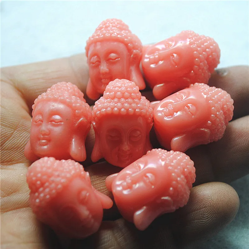 

7PCS New Clay Matching Beads Buddha Shape 18X25MM DIY Fashion Jewelry Making Accessories Bodhisattva Figures Arrivals