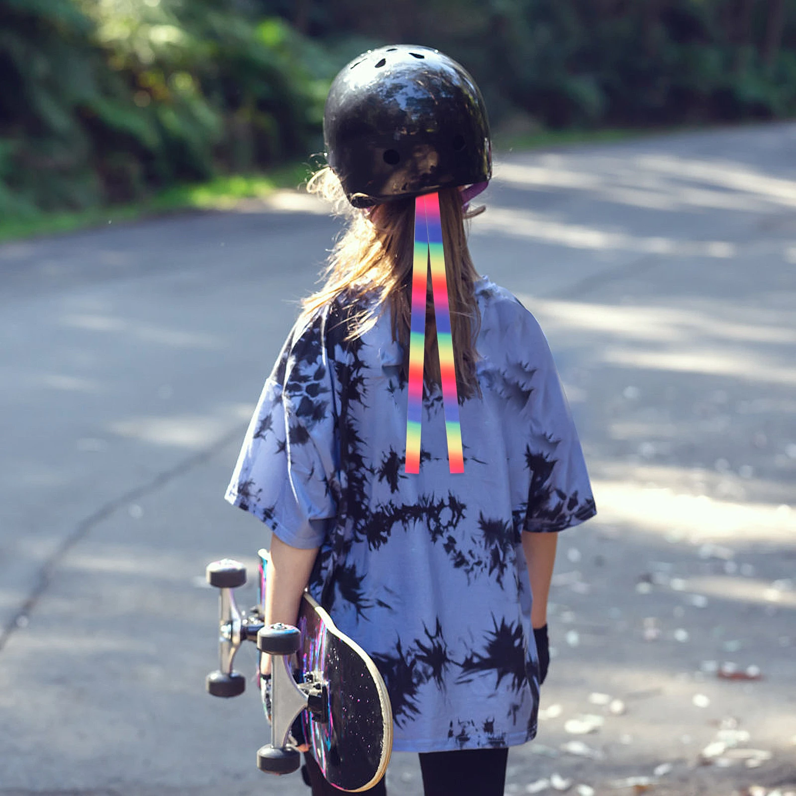 

4pcs Kids Bike Streamers Scooter Ribbons Decorative Tassels Bike Accessories Streamers For Kids Colorful Easy