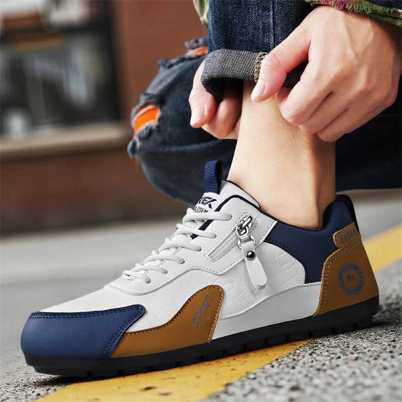 

Men Shoes PU Leather Casual Shoes For Men Sneakers Spring Autumn Winter Shoes For Male Comfortable Walking Shoes Athletic