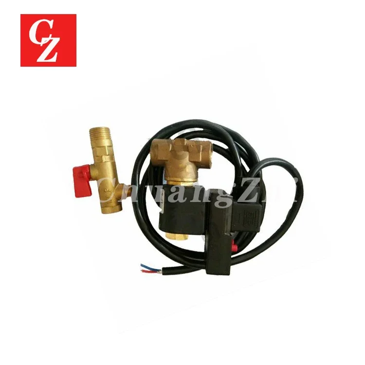 

New 37995891 Automatic Drain Valve Kit For Ingersoll Rand Air Compressor 110V G1/2"
