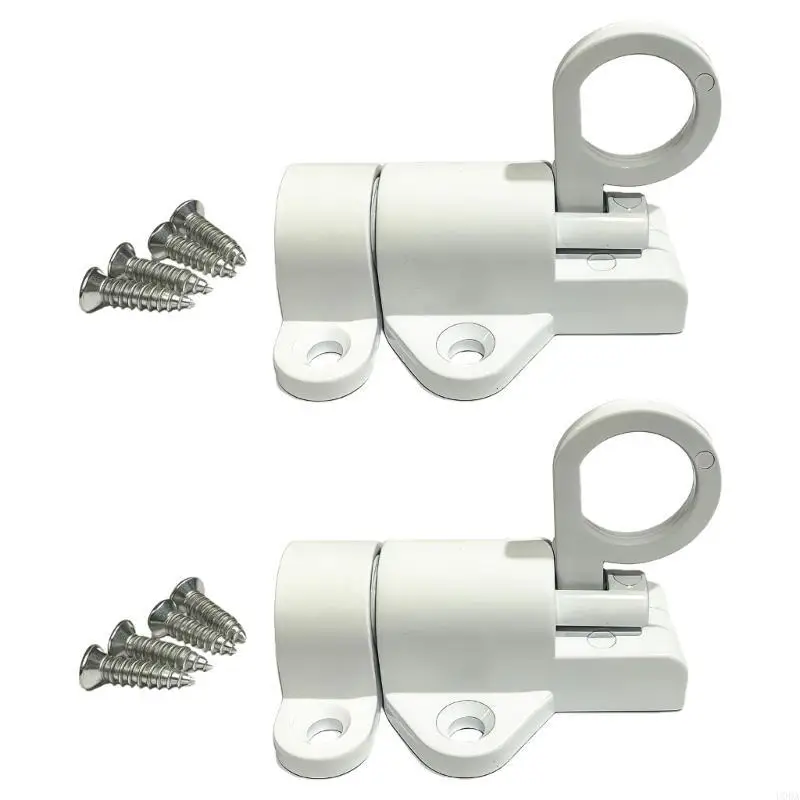 2 Stuks Aluminium Deurvergrendeling Pin Lente Deur Bolt Vergrendelingen Lock Hardware