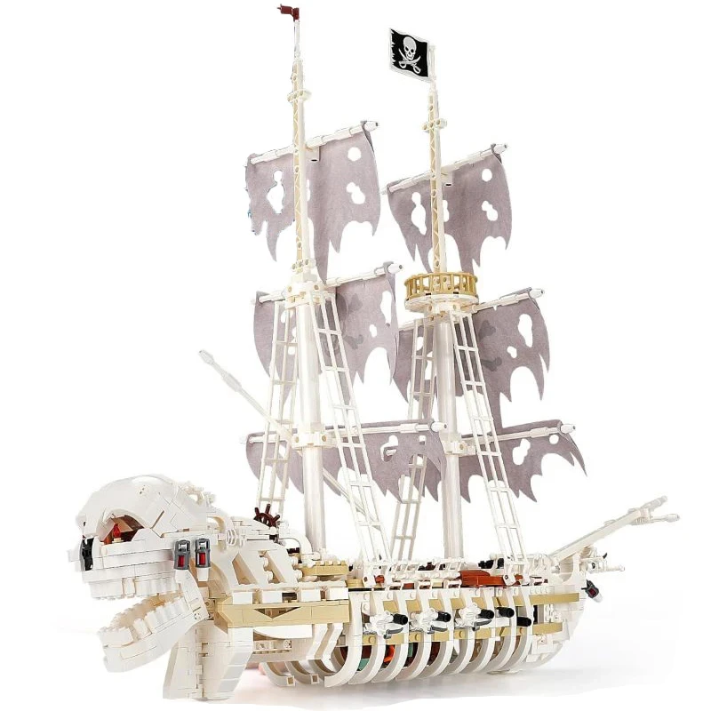 

1592 шт., Детский конструктор «пиратский корабль»