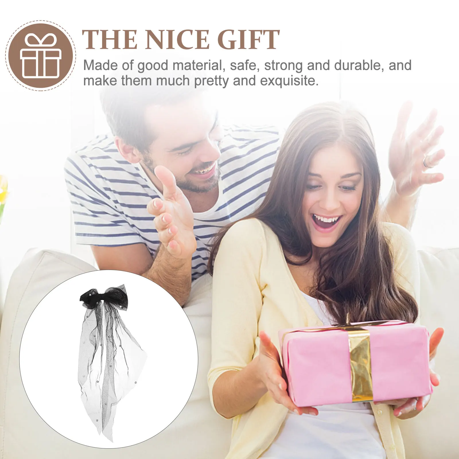 

Pearl Bow Hairpin Bridal Barrette Elegant Ribbon Hair Clip Wedding Hair Decor Bridal Hairpins Bow Hairpin Bow-Knot Hairpins