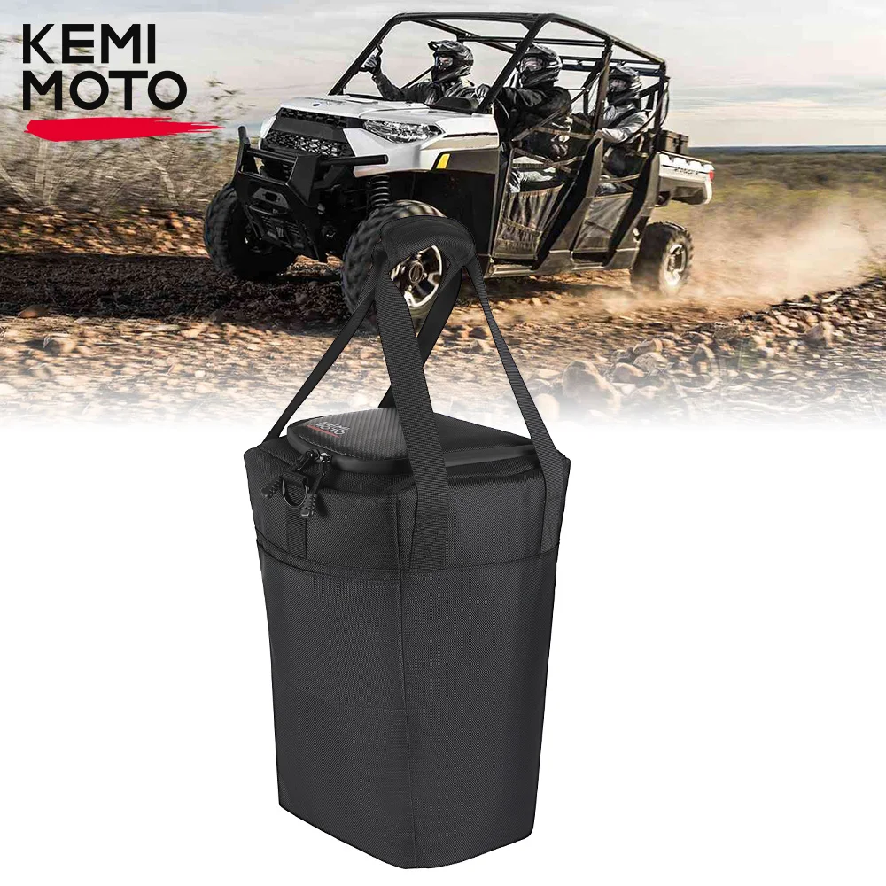 UTV 12L/3.2Gal 1680D Oxford PEVA Ice Drink Fruit Storage Bag Warmer Compatible with Polaris Ranger CREW 1000 XP 2017-2022 2023