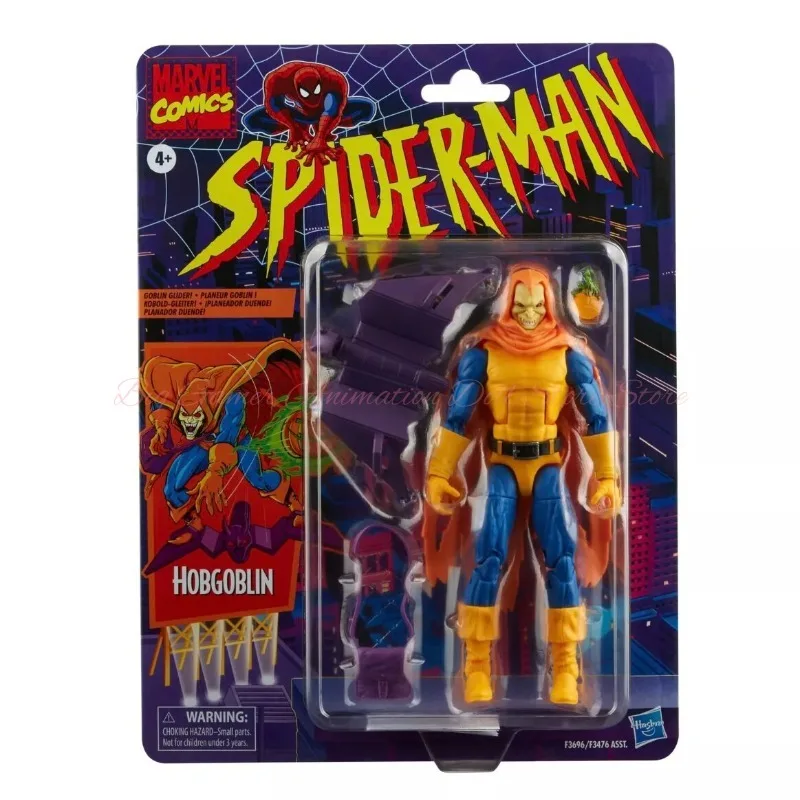 

Hasbro Marvel Legends Retro Collection Spider-Man Hobgoblin 6" Action Figure