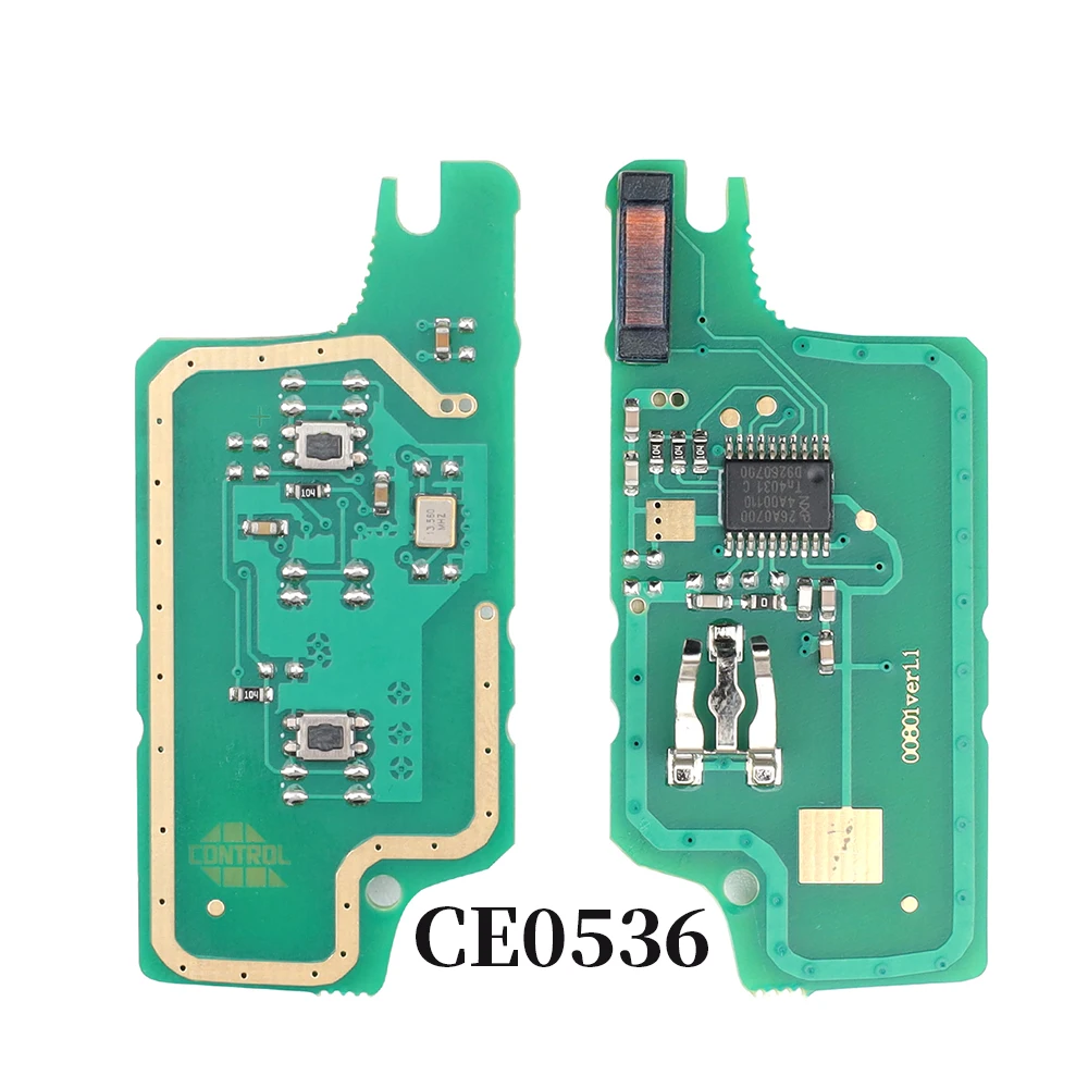 Liberty 2/3/4BT For Peugeot 307 308 408 Partner for Citroen C4 C5 C3 Berlingo Xsara Flip Remote Key ASK FSK 433MHz CE0523/0536