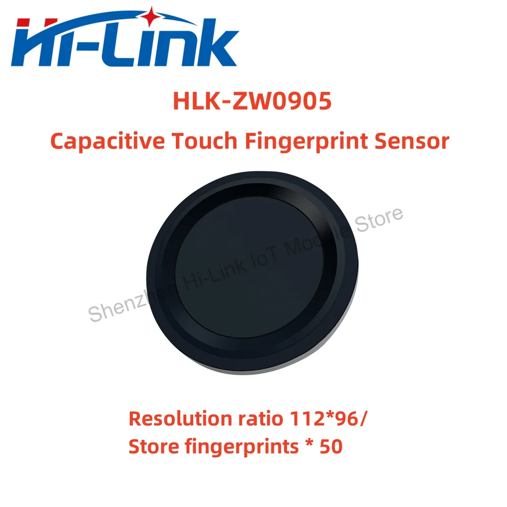 Hilink Semiconductor fingerprint recognition module HLK-ZW0905 Capacitive touch fingerprint door lock acquisition sensor