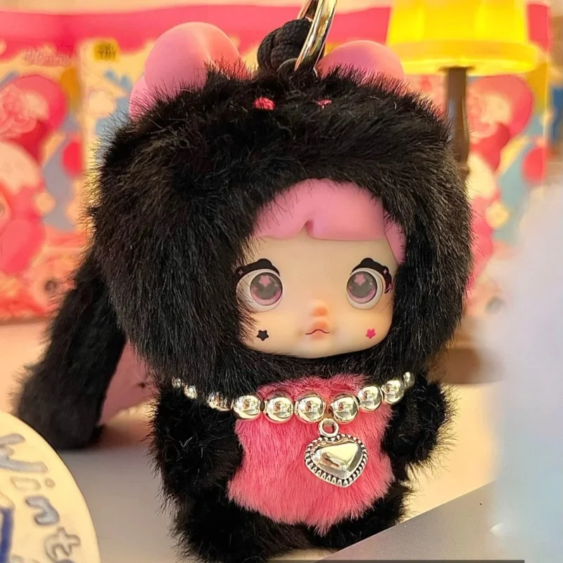 

Новый продукт 2025 Nommi Nuomi-Mibao Sweetheart Rabbit Series, плюшевая кукла, загадочная слепая коробка, кукла для очаровательного стола, модная