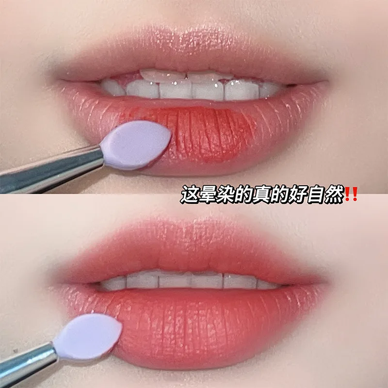 Pinceles grandes de silicona para labios, pincel cosmético, lápiz labial, varitas brillantes, aplicador de contorno, forma de labio, sombra de ojos, herramienta de pincel de maquillaje