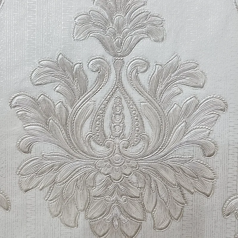 فاخر ثلاثية الأبعاد النمط الأوروبي زهرة كبيرة تنقش خلفية لغرفة النوم غرفة المعيشة فندق المشاريع الراقية ثلاثية الأبعاد الإغاثة ديكور المنزل #6