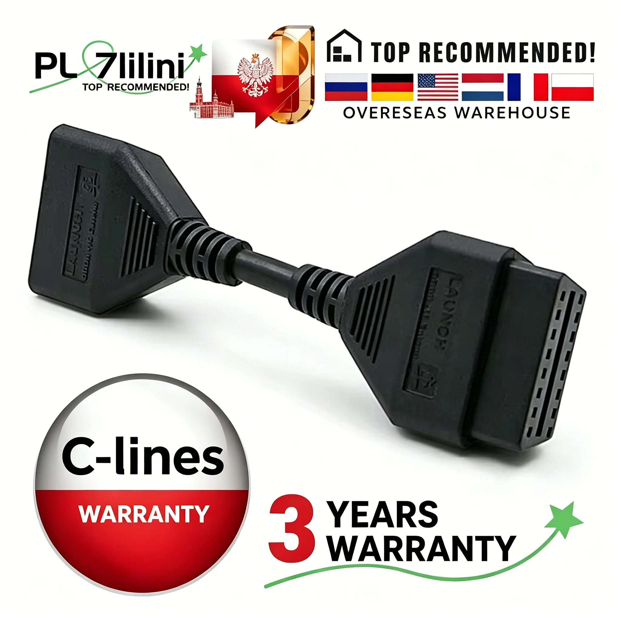 

2026 Oscam Cliness Extension Cable Connector Dagnostic for Professional Europe Poland Europe Germany Austria Poland Ireland