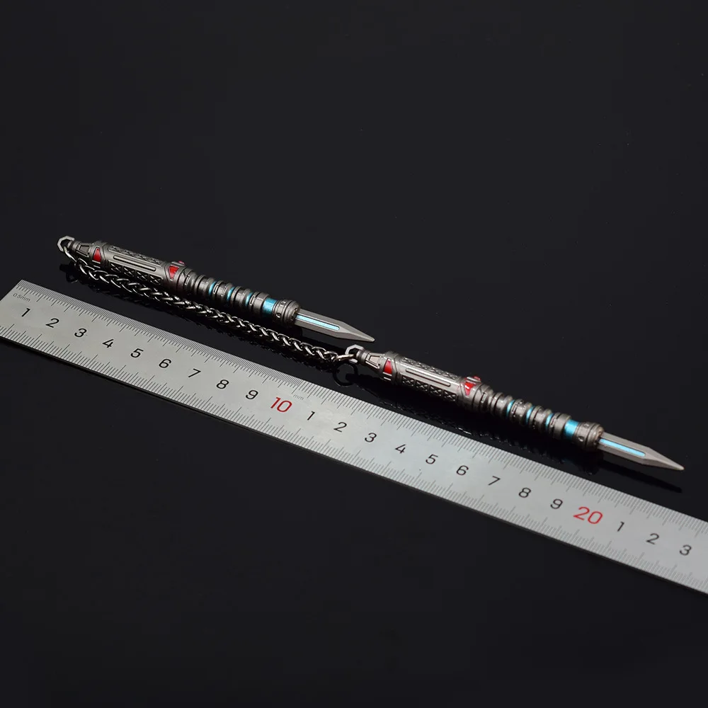 Samurai Sword Keychain para crianças, Apex Legends, Herança de metal mais forte, Katana Metal, Brinquedos Octane, Presentes para crianças