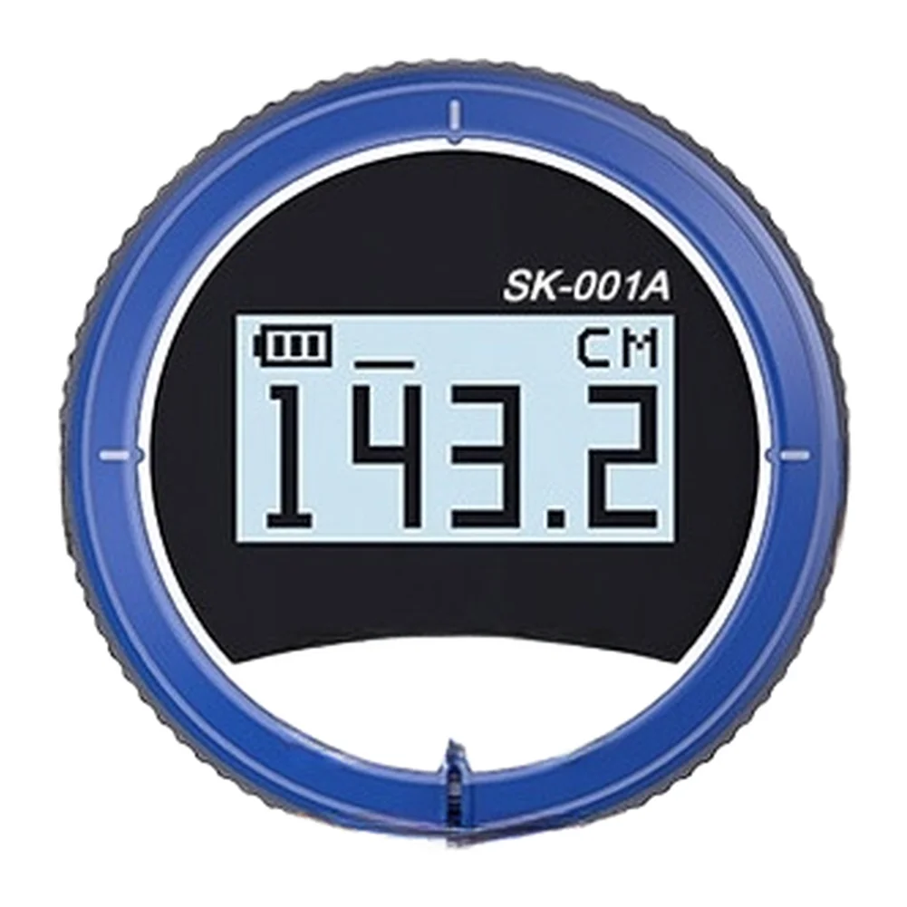 

Цифровой измерительный прибор для измерения кривых, прямых линий и диаметров с возможностью переключения между единицами измерения в сантиметрах и футах и 30 часами работы.