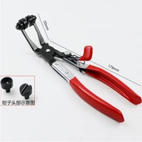 1Pc Brand New Clamp Puller Locking Car Hose Clamps Pliers Water Pipe Hose Flat Band Ring Type Tool for Garden Auto Removal Tools 6
