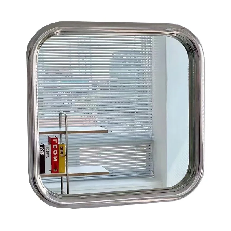 

Bathroom mirror, wall-mounted, simple square vanity mirror, bathroom wall-mounted