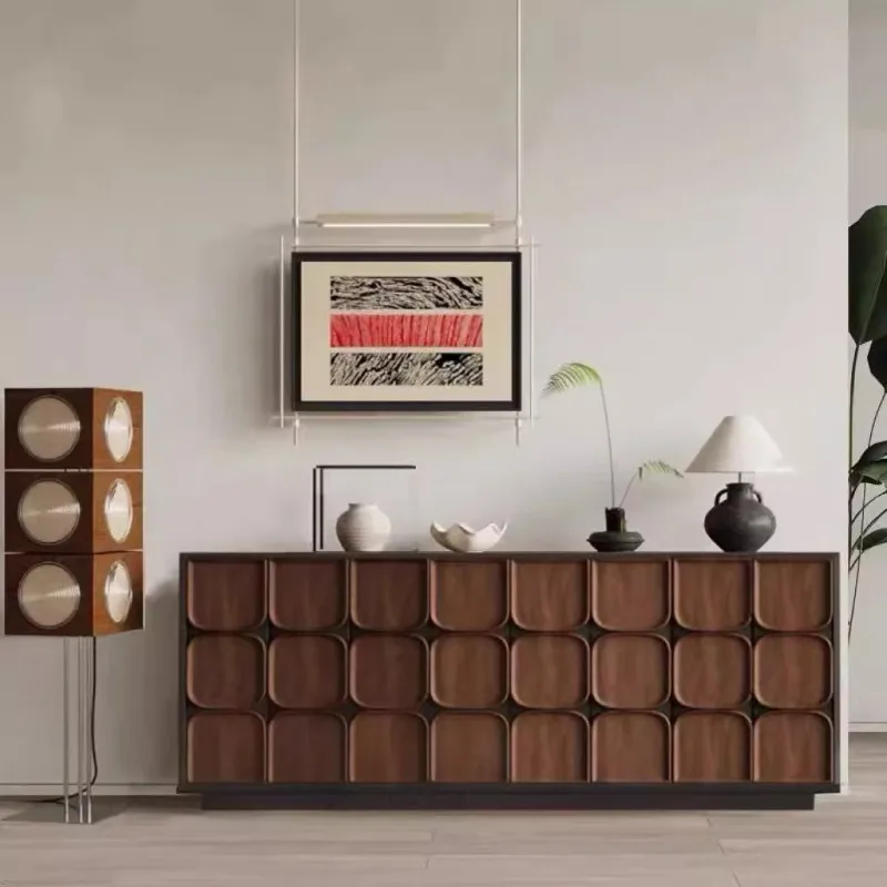 

Light Luxury TV Stands Cabinet Modern Simple Vintage Cabinet Small-sized Living Rooms Monitor Kabinet Tv Living Room Furniture