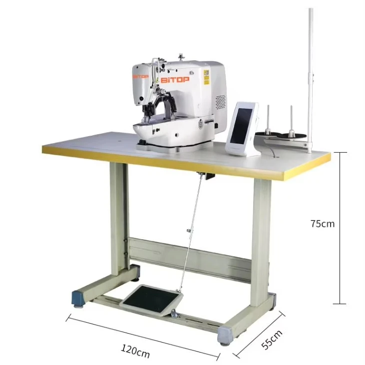 BT-1906  Computerized Automatic Bar Tacking Machine Small Pattern Sewing Machine Max Area 6*5cm