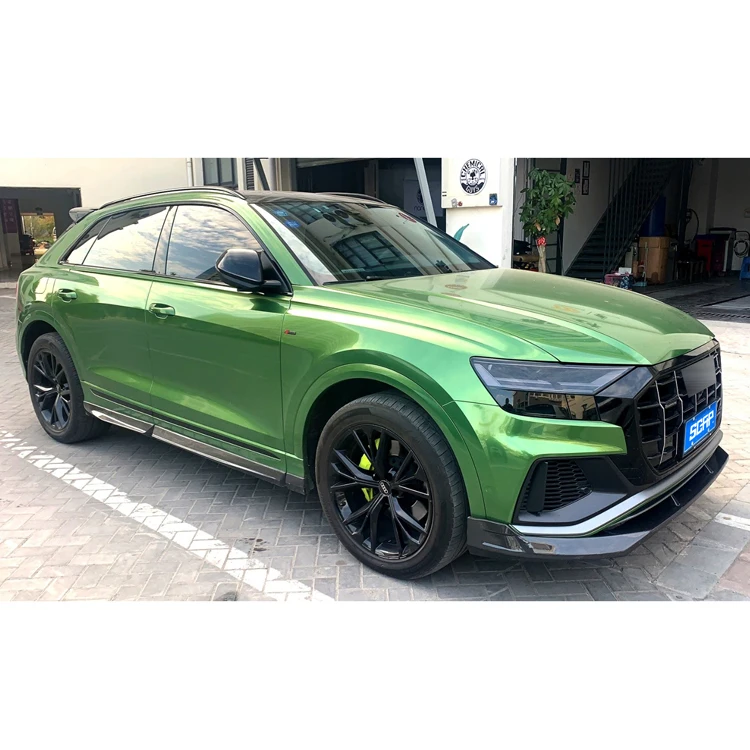 Auto car parts accessories carbon fiber body kit for audi Q8