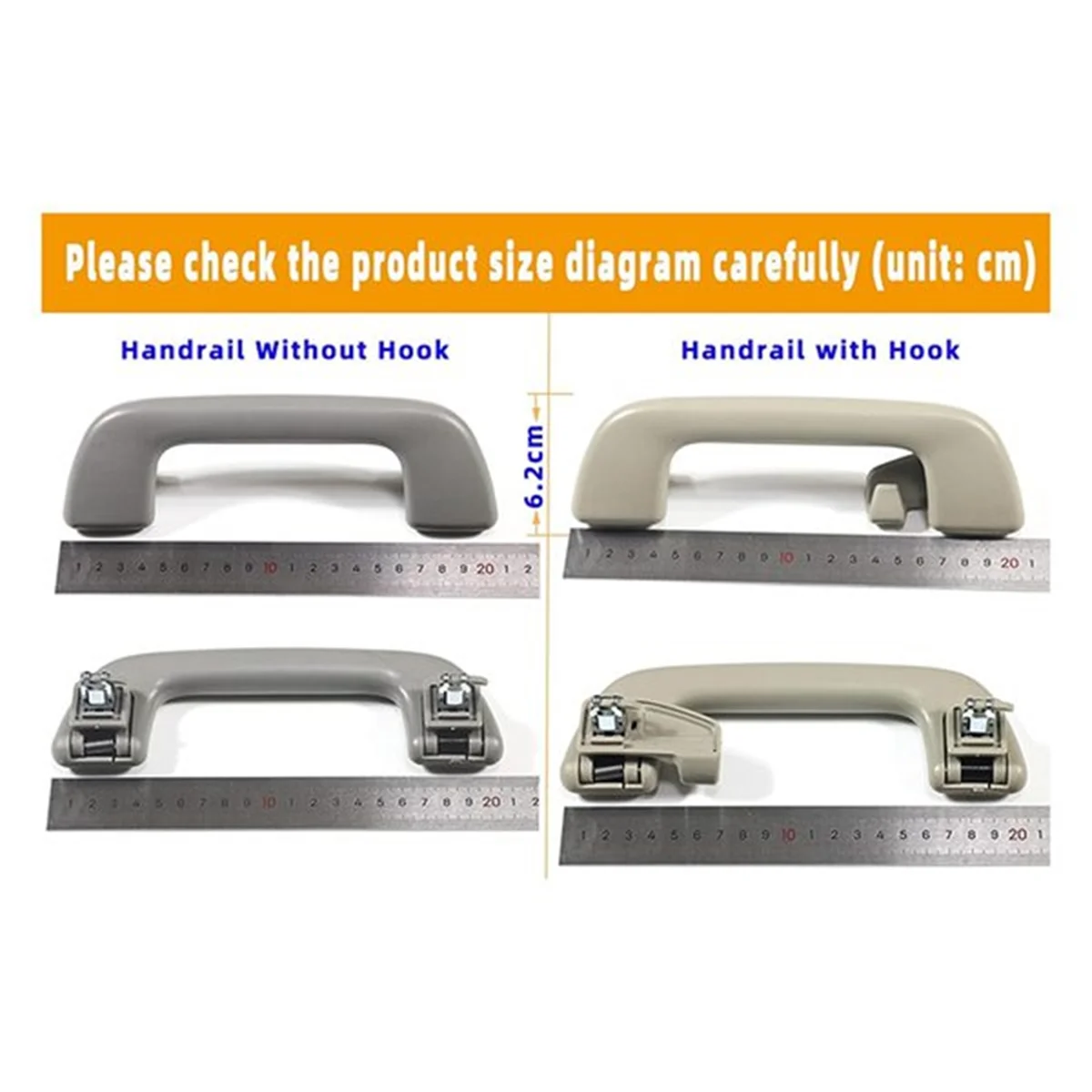 Auto Binnendak Armsteun Plafond Trekhendel Deurgreep met Haak 74610-52020 voor Beige