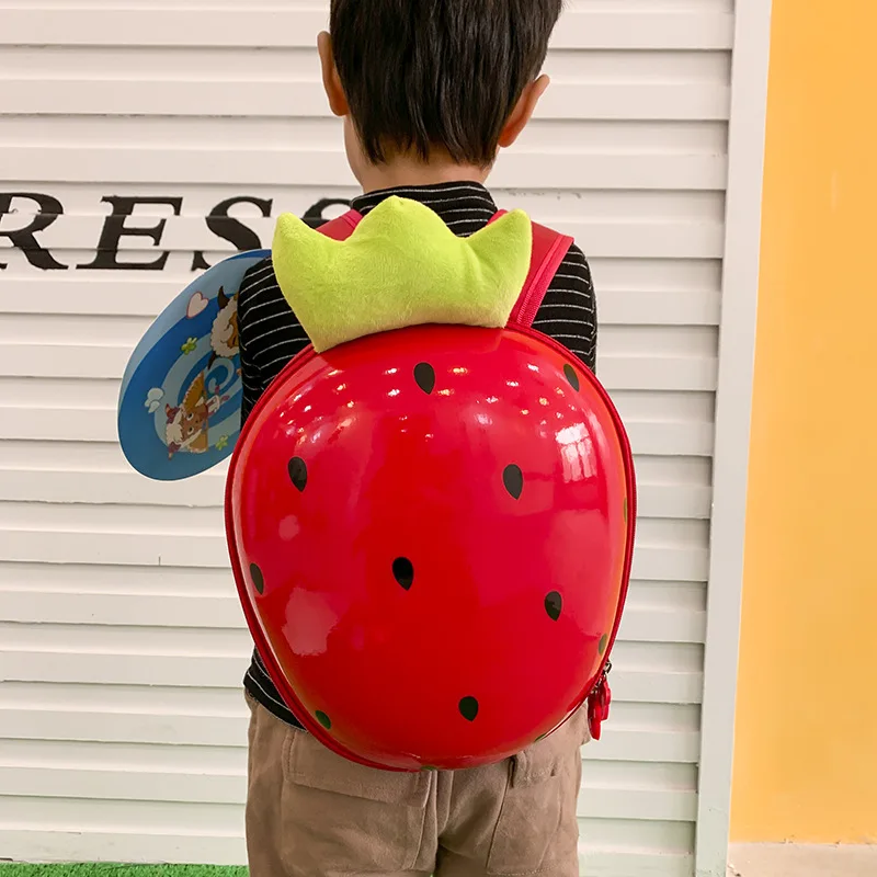 Kindergarten Children's Schoolbag Cute Radish Anti-lost Backpack For Children Boys And Girls Rugzak Kids Bag Plecak Kids Bags