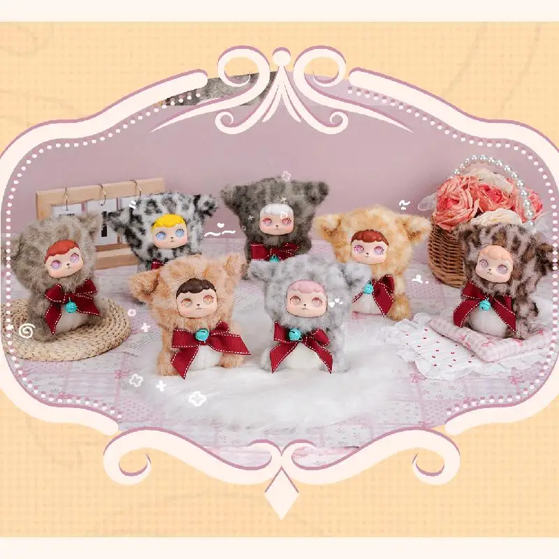 

Genuine Cocoa Cocoa Leopard Leopard Cat Series Blind Box Cute Desktop Decor Doll Girl Birthday Gift For Friends Family Kids Room