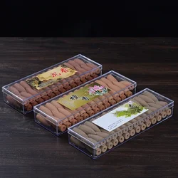 50 Capsules/box of Backflow Incense Cone Aloes Sandalwood DIY Home Office Backflow Smoke Appreciation Meditation Sedation