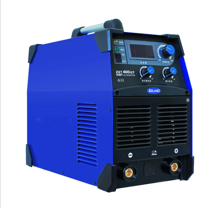 Soldadora de arco manual de CC con inversor industrial ZX7 400G