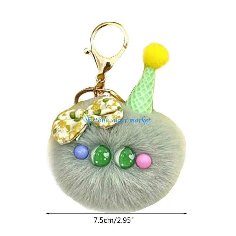 090B Ice-cream Keychain Cartoon Keychain for Kid Girls Teens Women Boy