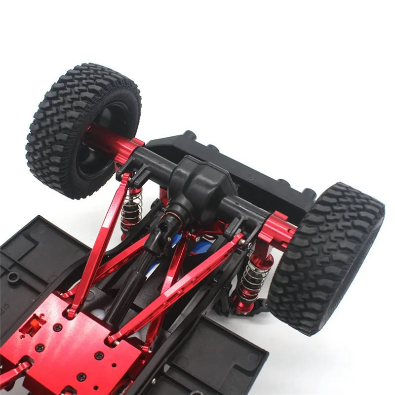 Metal Steering Cup C-Hub Carriers Rear Hub Carrier for 1/12 MN128 MN86S G500 Crawler Off Road Truck,Red