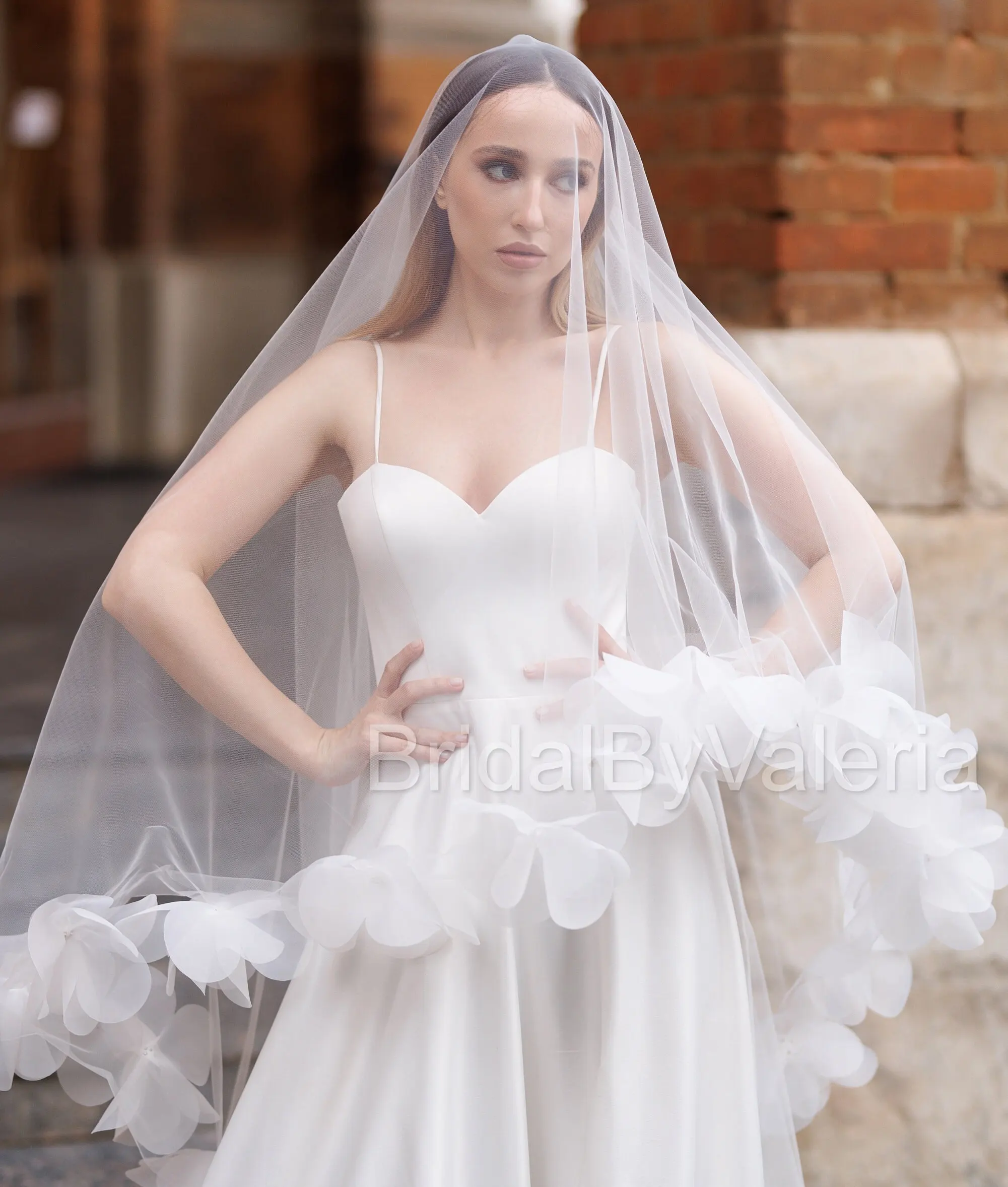 

A-Line Classic Princess Dress Spaghetti Straps Ankle-Length Wedding Dresses Custom Made