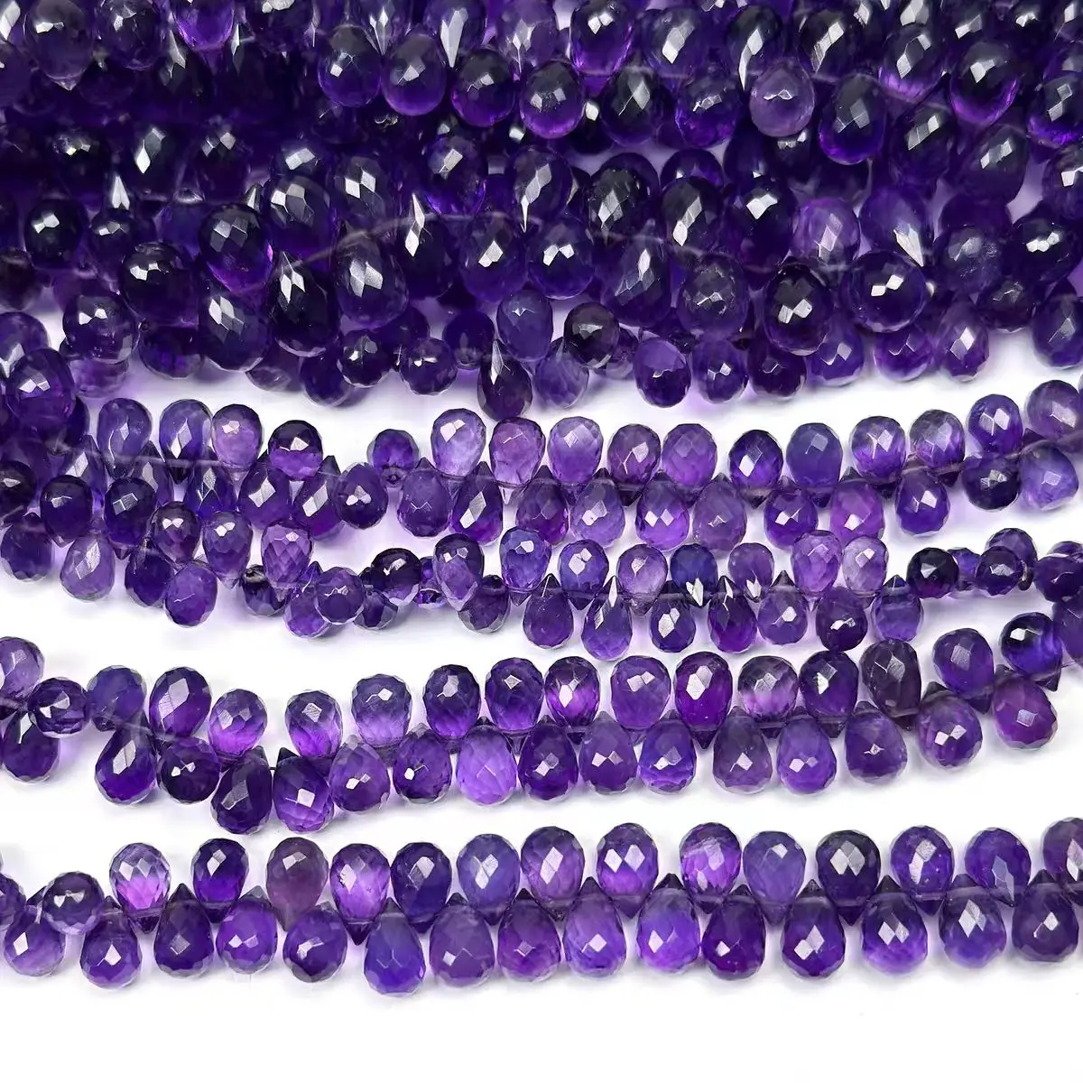 Amethyst Drop Facet… - image