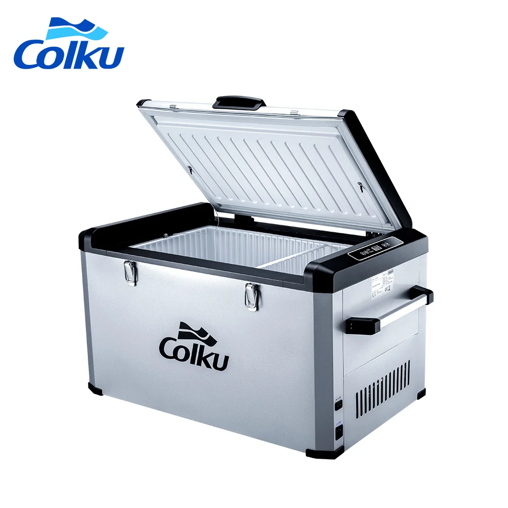 

Best Selling Food Grade Material High Capacity Car Freezer Energy Saving 12v Compressor Car Refrigerator