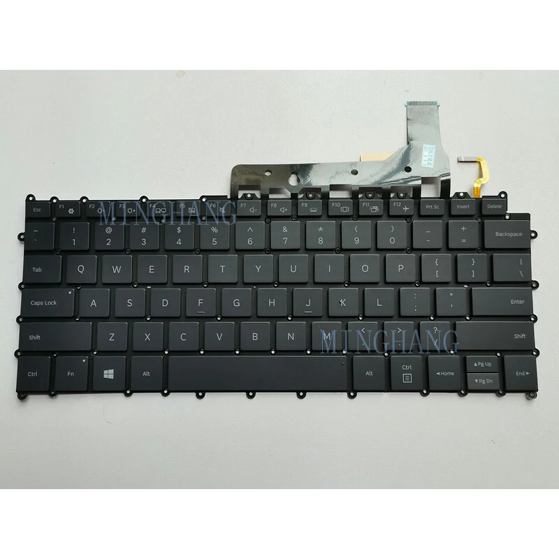 

M New for Samsung Galaxy Book S 767XCM NP767XCM NP767XCM-K01US US Keyboard Backlit