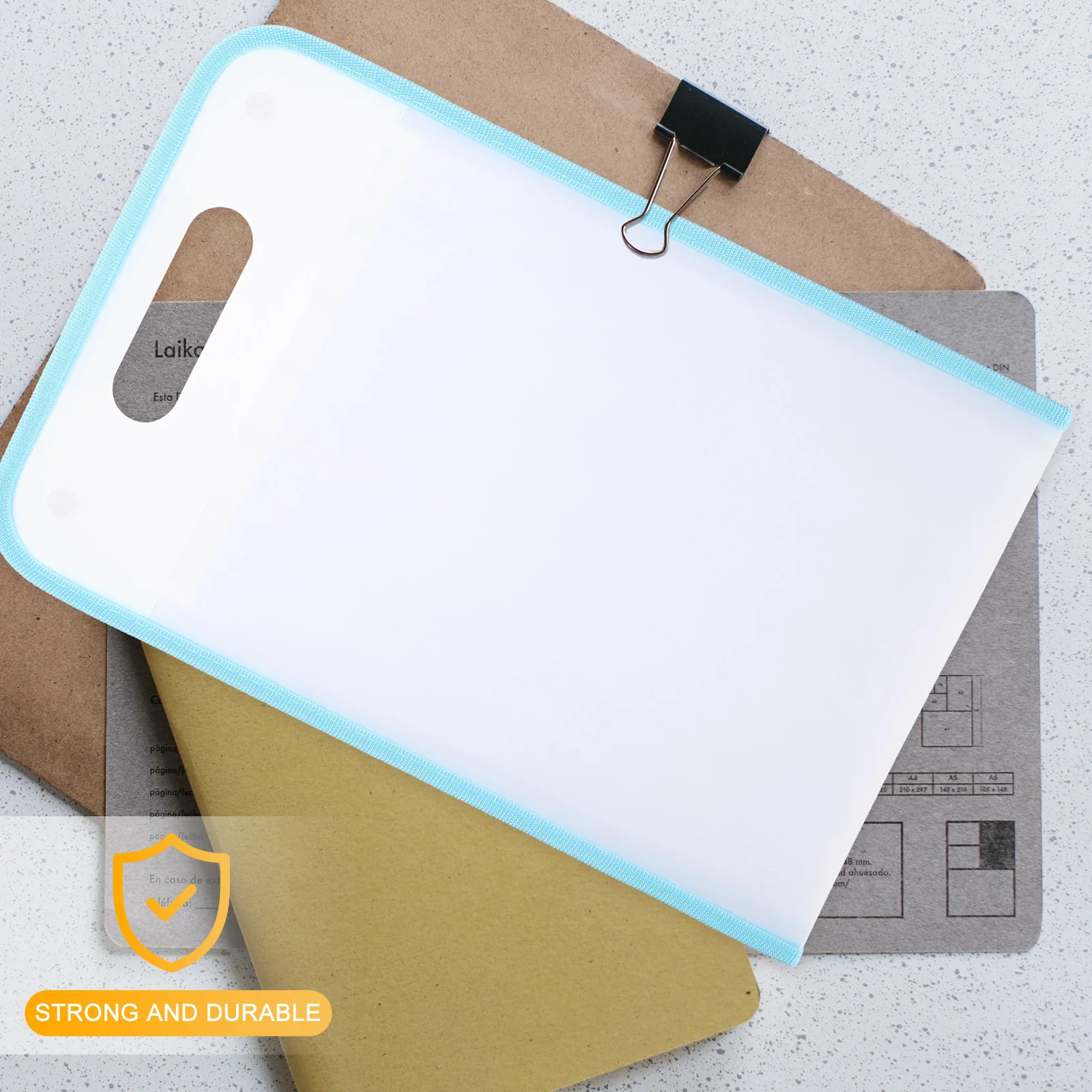 

A4 Folder Bag Multi Layer Document Organizer Portable Receipt Holder Office Storage Expanding File Organizer Plastic File Bag