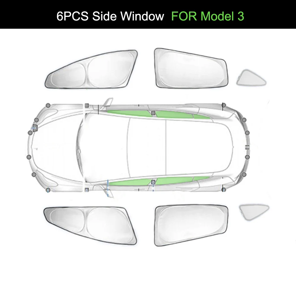 6PCS Model3