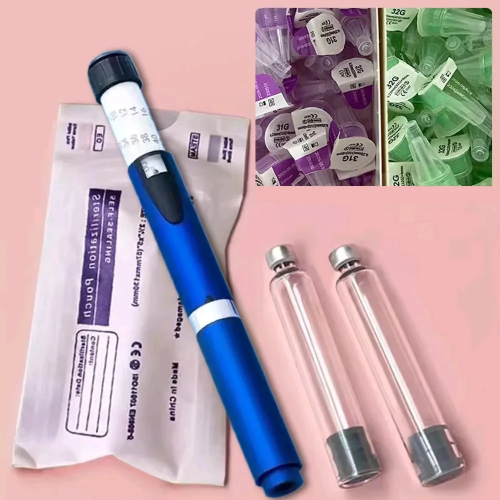

Individual Packing 3ml Empty Cassette Bottle for Lilly Insulin Injection Pen Medical Beauty Tattoo Magic Pen Insulin Pen Head
